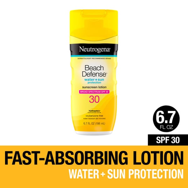 Body Lotions & Soap Neutrogena Beach Defense Sunscreen Lotion With SPF 30 hero