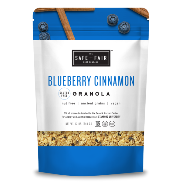 Granola The Safe + Fair Food Company Blueberry Cinnamon Granola hero