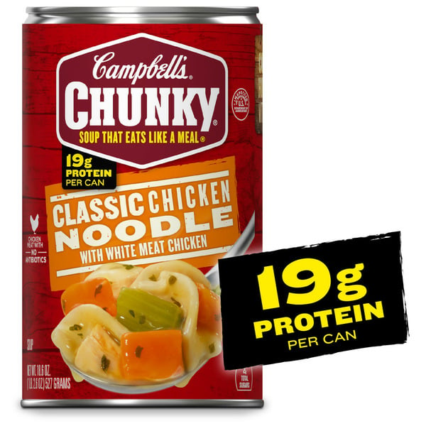 Holiday Items Campbell's Classic Chicken Noodle Soup hero