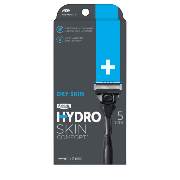 Shave Needs Schick Razor, Dry Skin, 5 Blades hero