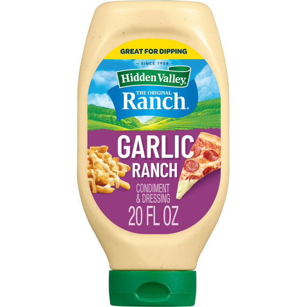 Hidden Valley Garlic Ranch Condiment and Dressing hero