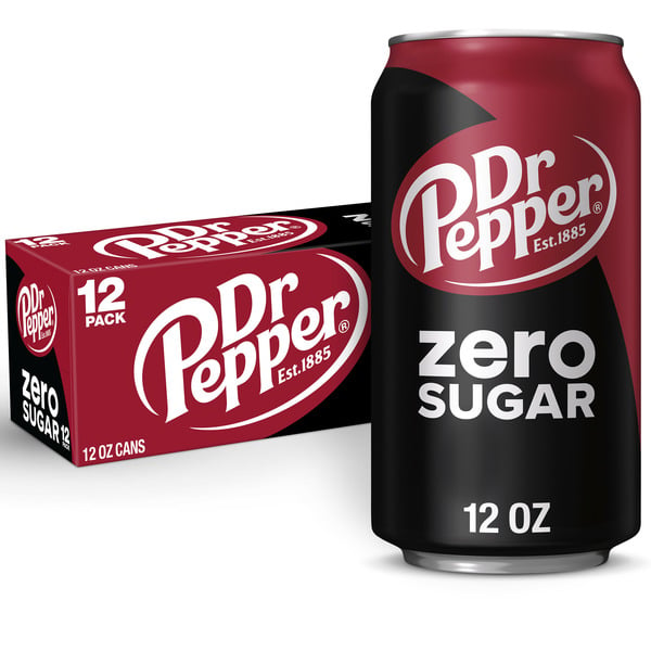 Dr Pepper Zero Sugar Soda hero