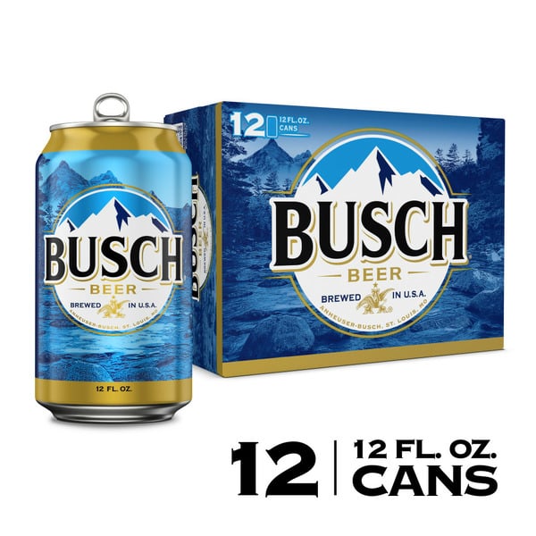 Beers & Coolers Busch Lager Beer hero