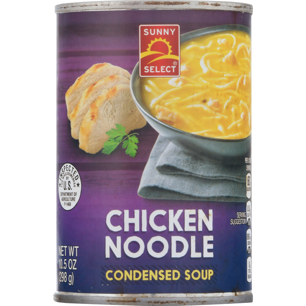 Prepared Soups & Salads Sunny Select Condensed Soup, Chicken Noodle hero