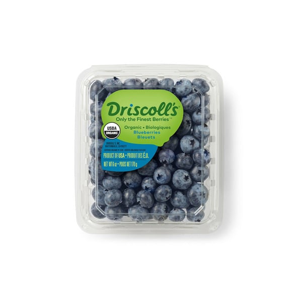 Fresh Fruits Driscoll's Organic Blueberries hero