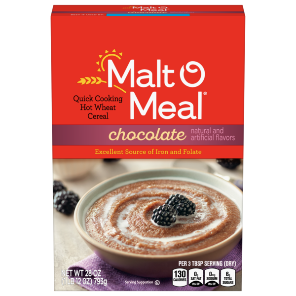 Hot Cereal & Pancake Mixes Malt-O-Meal Hot Wheat Quick Cooking Hot Breakfast Cereal, Hot Wheat Cereal hero