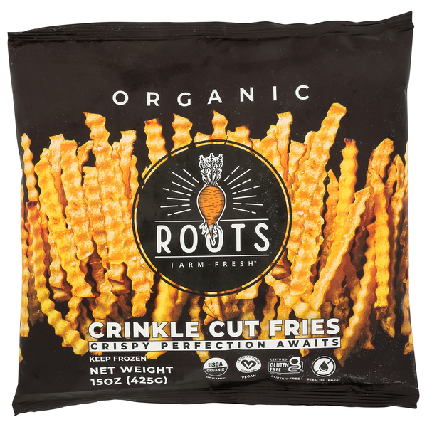 Roots Farm Fresh Fries Crnkl Ct Wt Pt Org hero