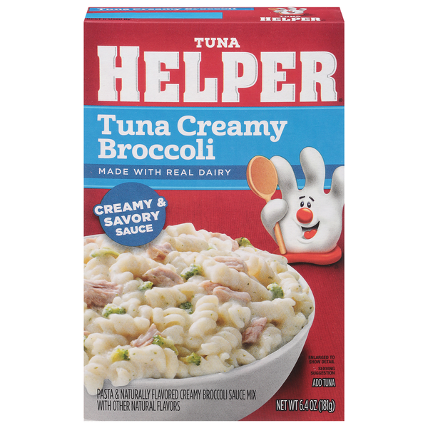 Instant Foods Tuna Helper Tuna Creamy Broccoli, Creamy & Savory Sauce hero