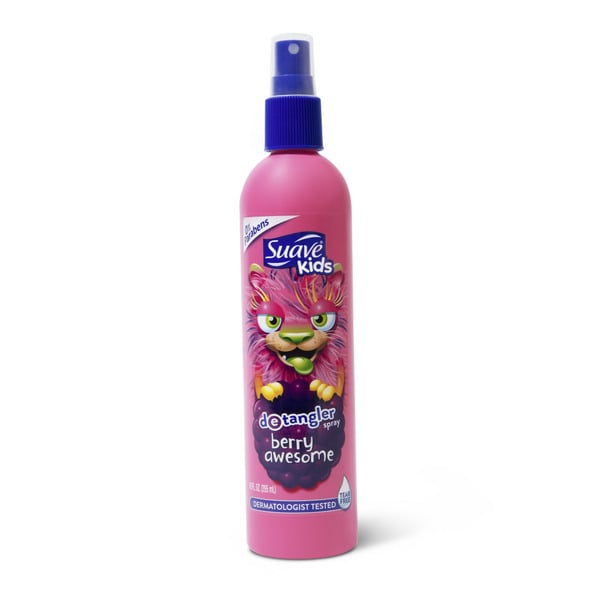 Hair Care Suave Detangler Spray Berry Awesome hero