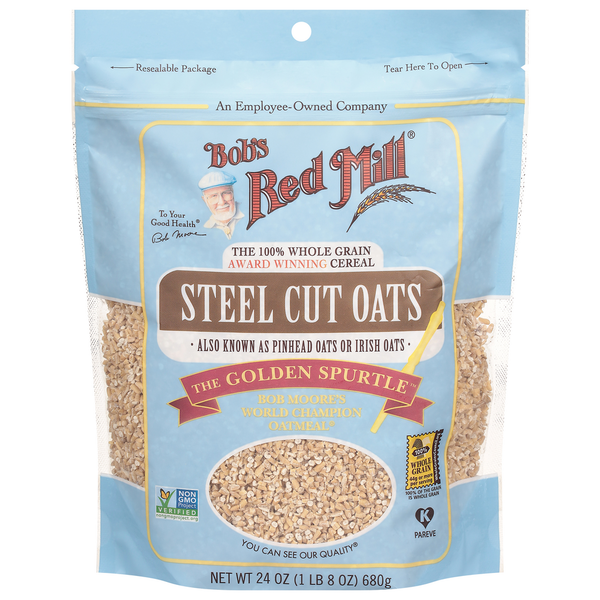 Grains, Rice & Dried Goods Bob's Red Mill Steel Cut Oats hero