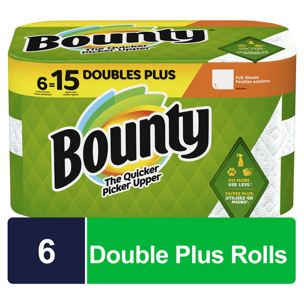 Paper Goods Bounty Full Sheet Paper Towels hero