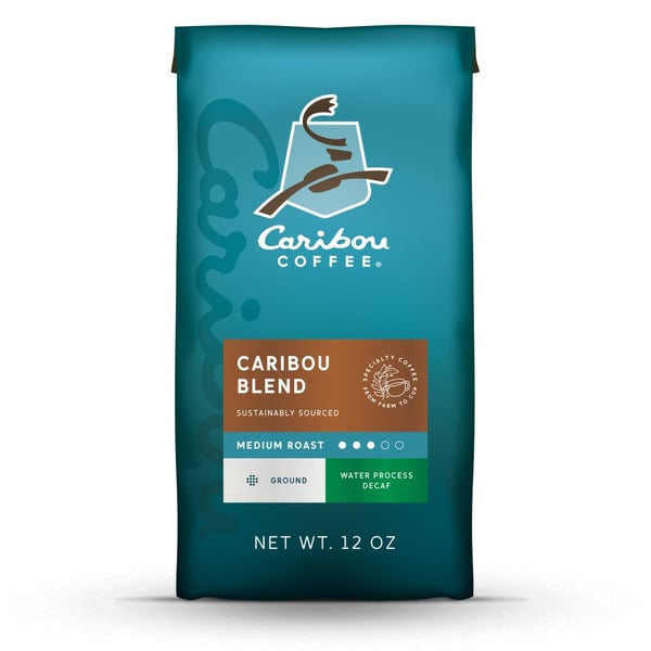 Coffee Caribou Coffee Decaf Caribou Blend, Medium Roast Ground Coffee, Bag hero