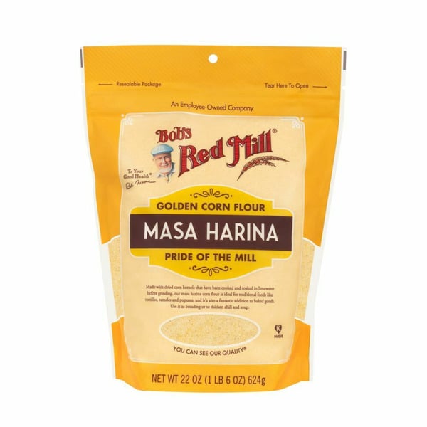 Bulk Flours & Powders Bob's Red Mill Golden Masa Harina Corn Flour hero