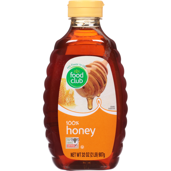 Honeys, Syrups & Nectars Food Club 100% Honey hero