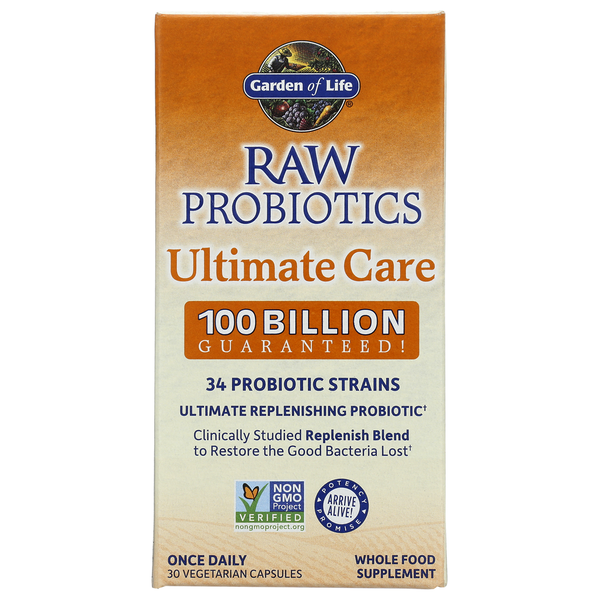 Probiotics & Digestion Garden of Life Digestive Health hero