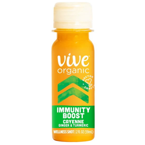 Vitamins & Supplements Vive Organic Immunity Boost Cayenne, Ginger & Turmeric Shot hero