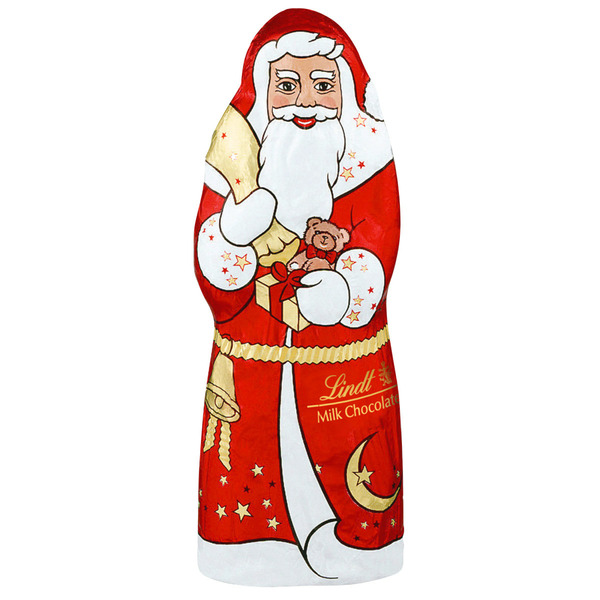 Lindt Milk Chocolate Santa, 70g hero