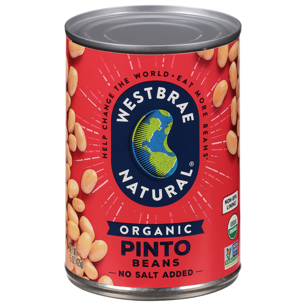 Canned Meals & Beans Westbrae Pinto Beans hero