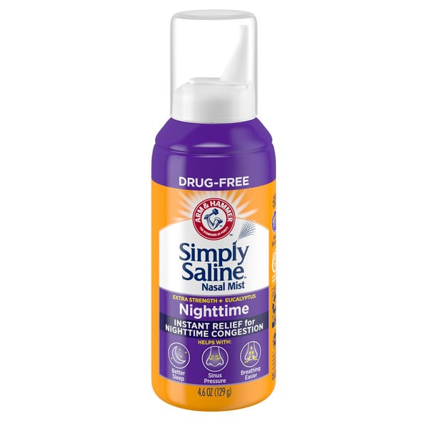 Cold, Flu & Allergy Arm & Hammer Simply Saline Nighttime Nasal Mist hero