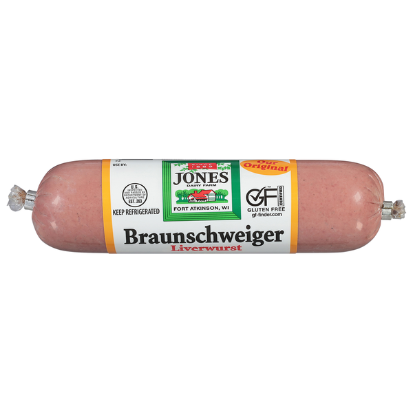 Lunch Meat Jones Dairy Farm Braunschweiger Liverwurst hero