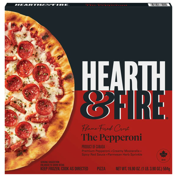 Frozen Pizza Hearth & Fire The Pepperoni Flame Fired Crust Frozen Pizza hero