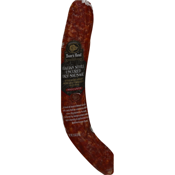 Lunch Meat-Prepackaged Boar's Head Sausage, Dry hero