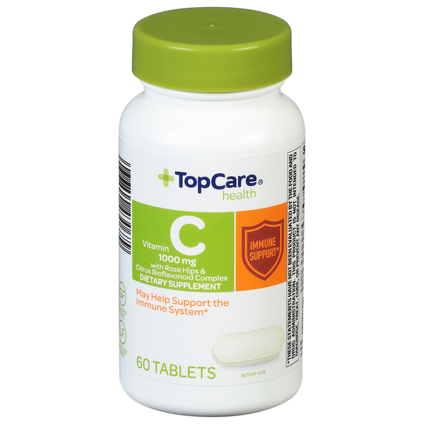 Vitamins & Supplements TopCare Vitamin C, 1000 mg, Tablets hero