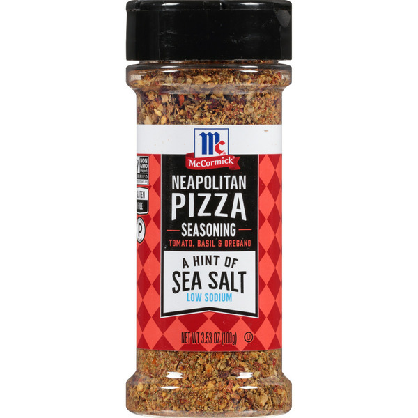 Spices & Seasonings McCormick® A Hint of Sea Salt Neapolitan Pizza Seasoning hero