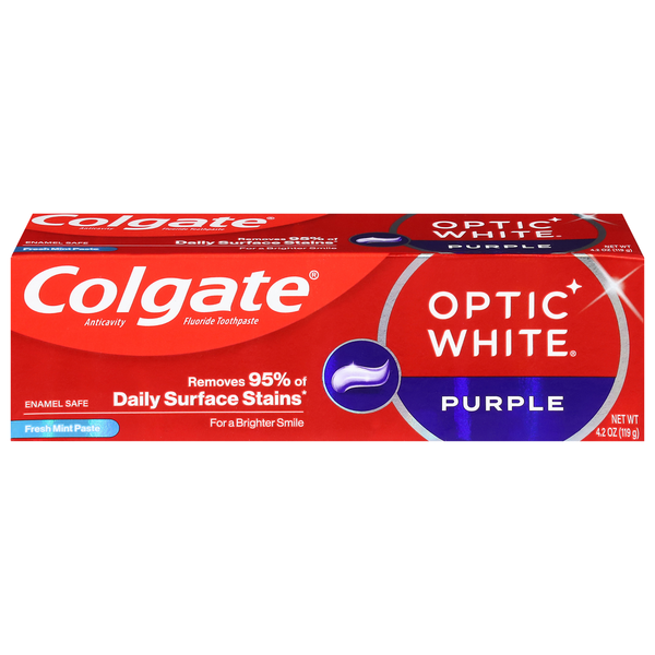 Oral Hygiene Colgate Toothpaste, Purple, Fresh Mint Paste hero