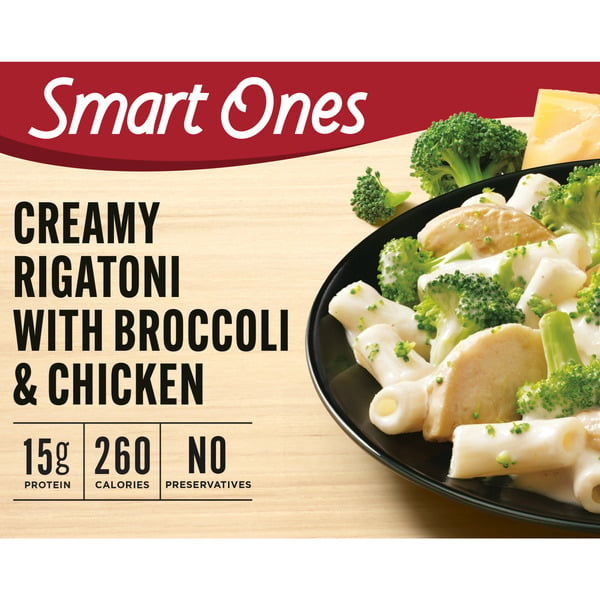 Frozen Meals Smart Ones Creamy Rigatoni Pasta with Broccoli & Chicken Frozen Meal hero