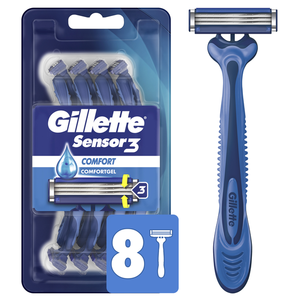 Shave Needs Gillette Men's Disposable Razor hero