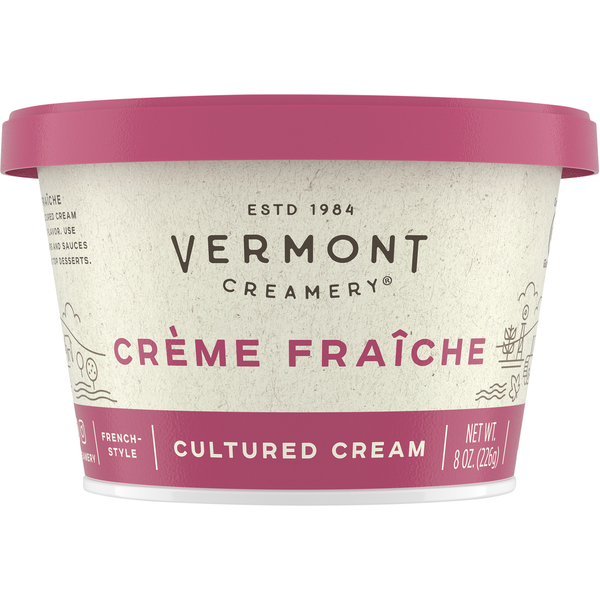 Specialty Cheeses Vermont Creamery Creme Fraiche hero