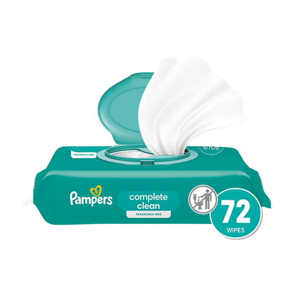 More Household Pampers Complete Clean Wipes hero