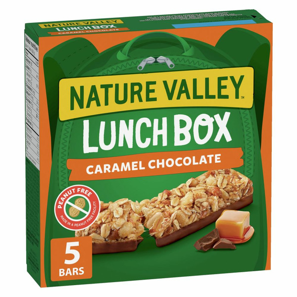 Energy & Granola Bars Nature Valley Lunchbox Granola Bars, Caramel Chocolate, Kids Snacks hero