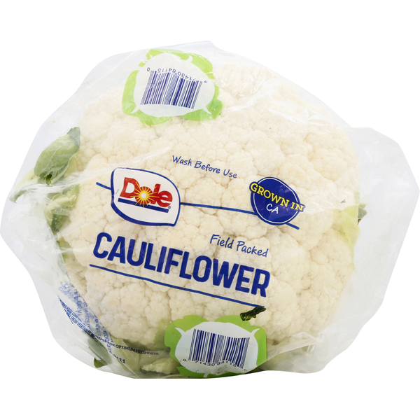 Fresh Vegetables Dole Cauliflower hero