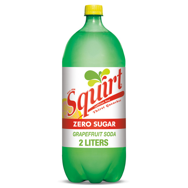 Soft Drinks Squirt Soda, Zero Sugar, Grapefruit hero