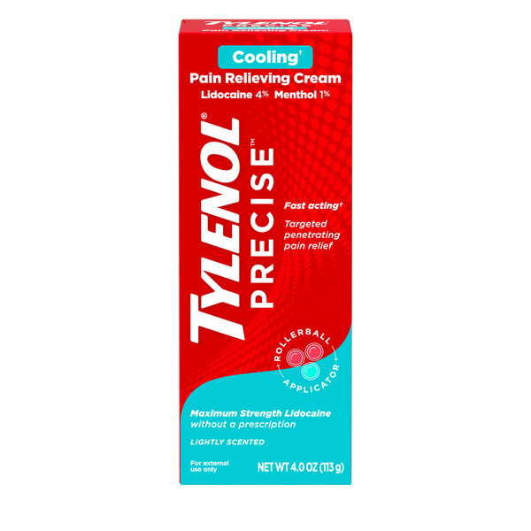 Muscles, Joints & Pain Relief TYLENOL Precise Cooling Pain Relieving Cream, Lidocaine & Menthol hero