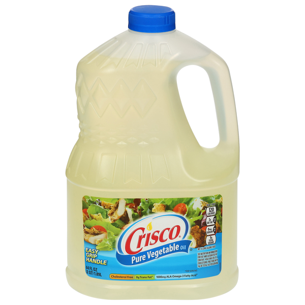 Oils & Vinegars Crisco Vegetable Oil, Pure hero