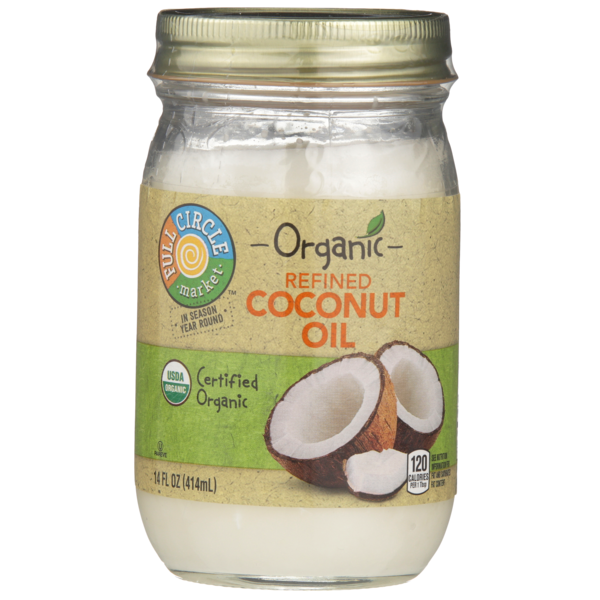 Full Circle Refined Coconut Oil hero