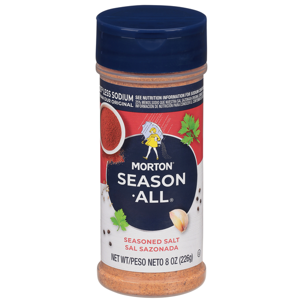 Spices & Seasonings Morton Salt, Seasoned hero