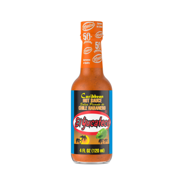 Marinades & Meat Preparation El Yucateco Caribbean Chile Habanero Hot Sauce hero