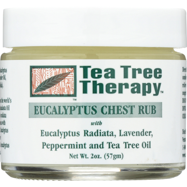 Cold, Flu & Allergy Tea Tree Therapy Eucalyptus Chest Rub hero