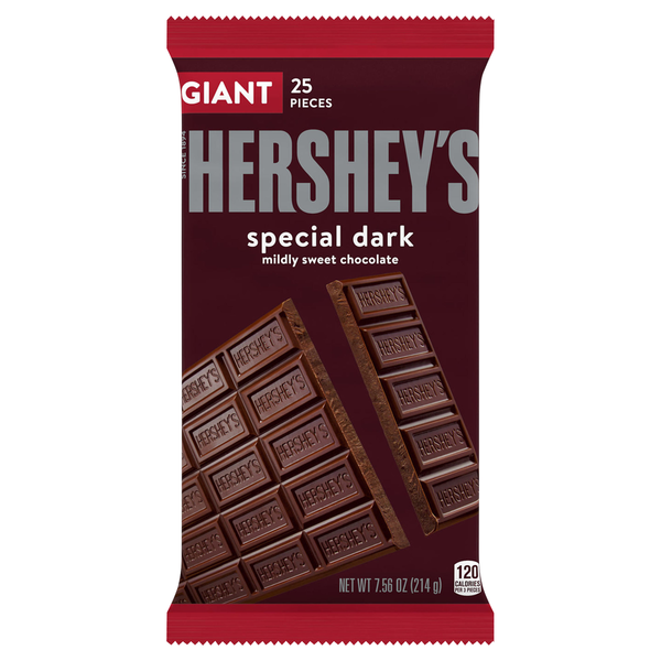 Candy & Chocolate Hershey's Mildly Sweet Chocolate Giant Candy hero