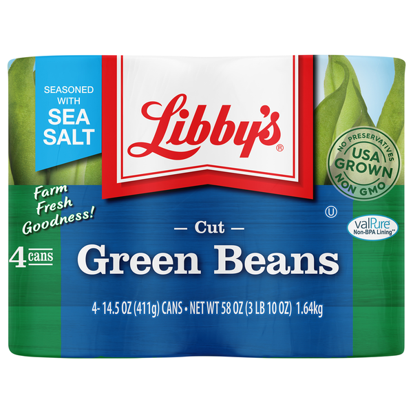 Canned Meals & Beans Libby's Green Beans, Cut hero