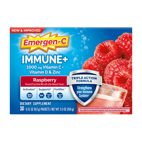 Vitamins & Supplements Emergen-C Immune+ Triple Action Powder hero