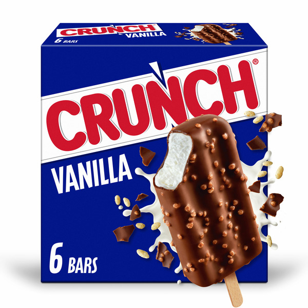 Ice Cream & Toppings Crunch Frozen Dairy Dessert Bar hero