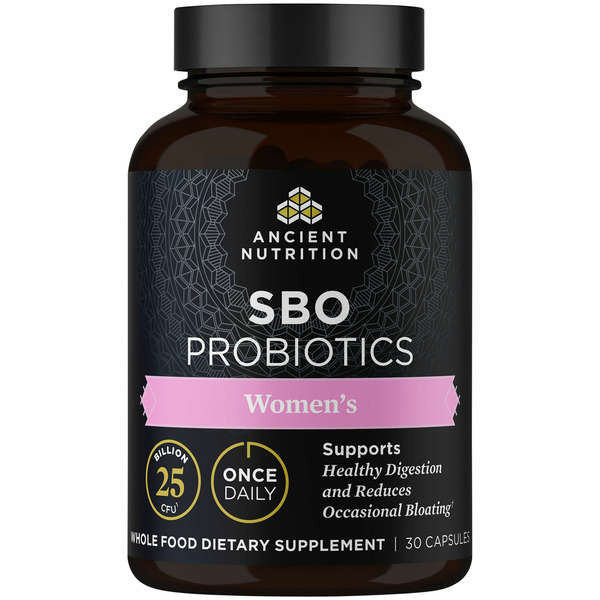 Ancient Nutrition SBO Probiotics, Women's, Capsules hero