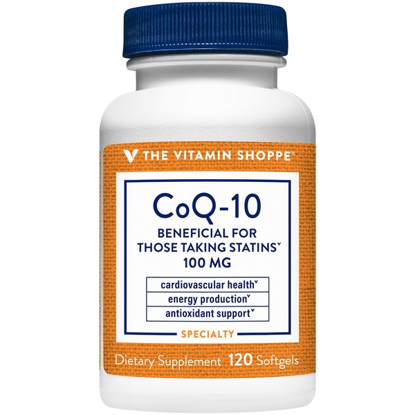 Heart Health The Vitamin Shoppe CoQ-10 - 100 MG (120 Softgels) hero