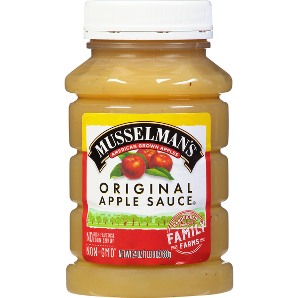 Canned Fruit & Applesauce Musselman's Sweetened Apple Sauce hero