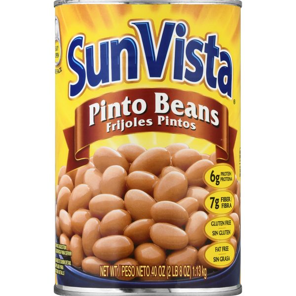 Canned Meals & Beans SunVista Pinto Beans hero